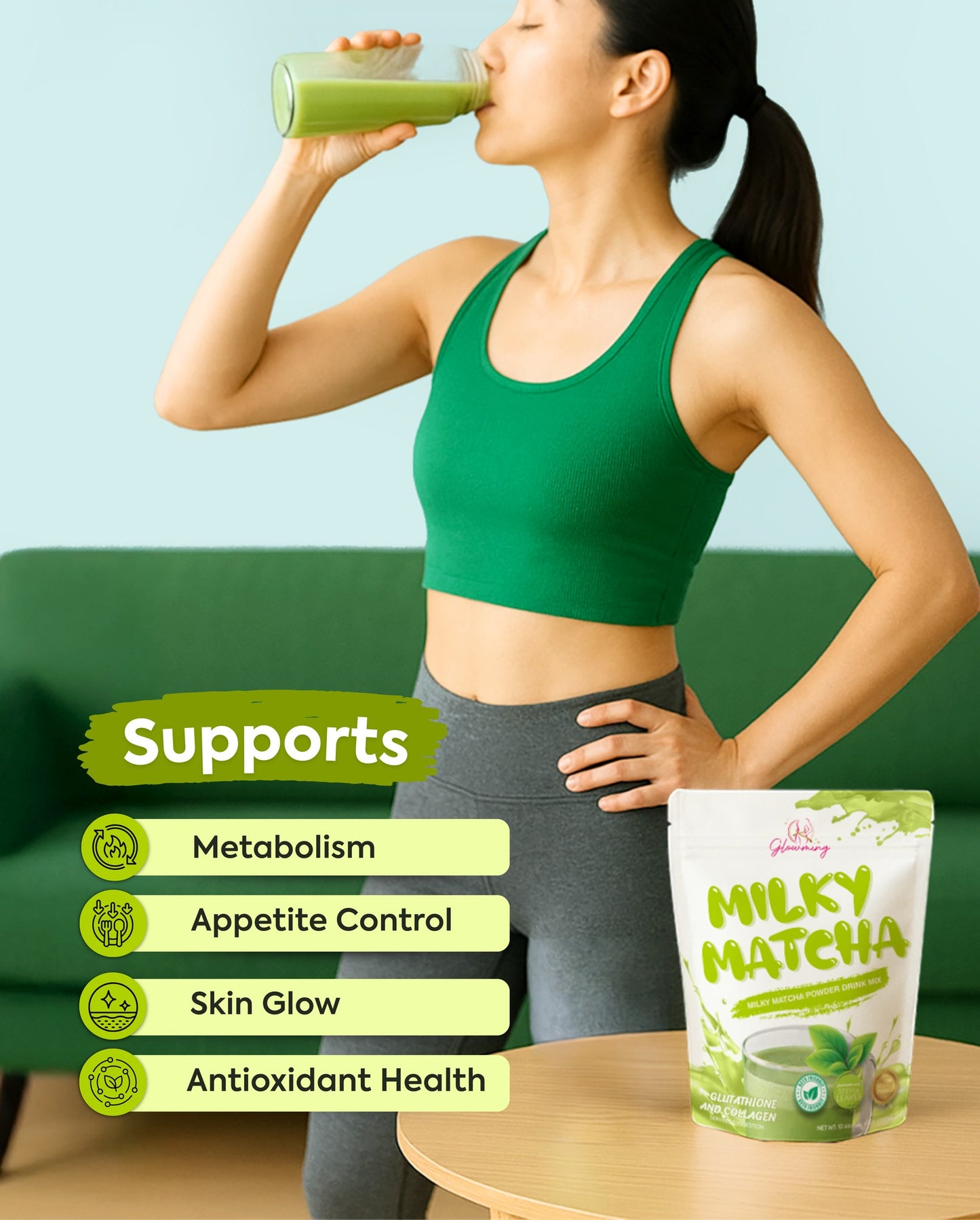 Glowming Milky Matcha