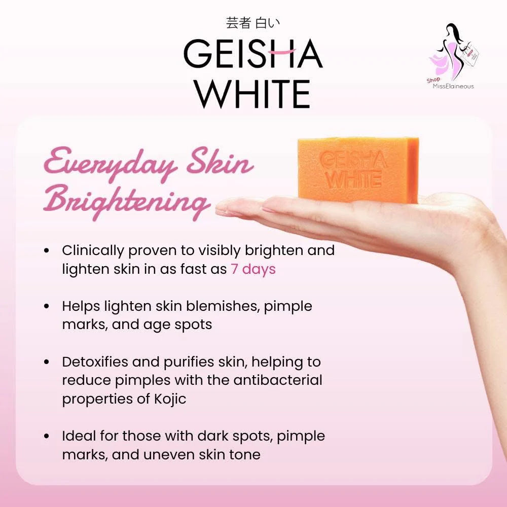 Geisha White Soap
