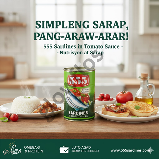 555 sardines in tomato sauce