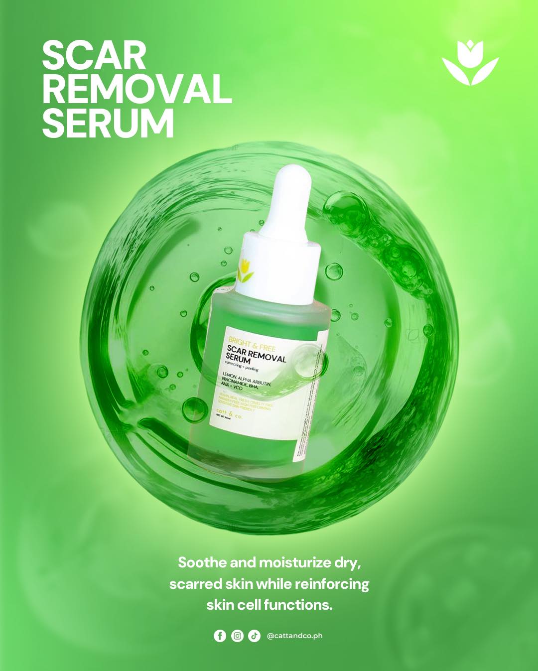 Bright & free Scar Removal Serum