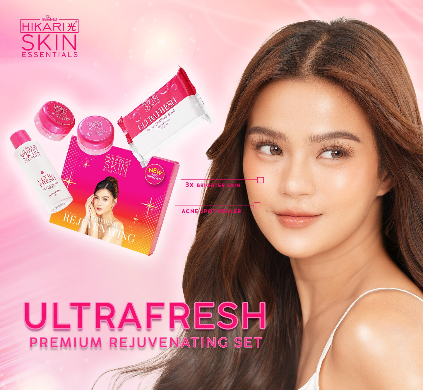 Hikari Skin Ultra White Rejuvenating Set