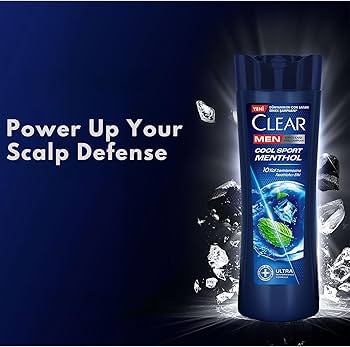 Clear Men Cool & Menthol Shampoo