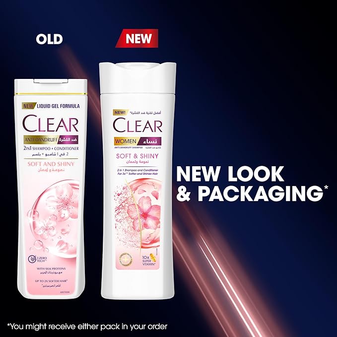 Clear Women Soft & Shinny Shampoo