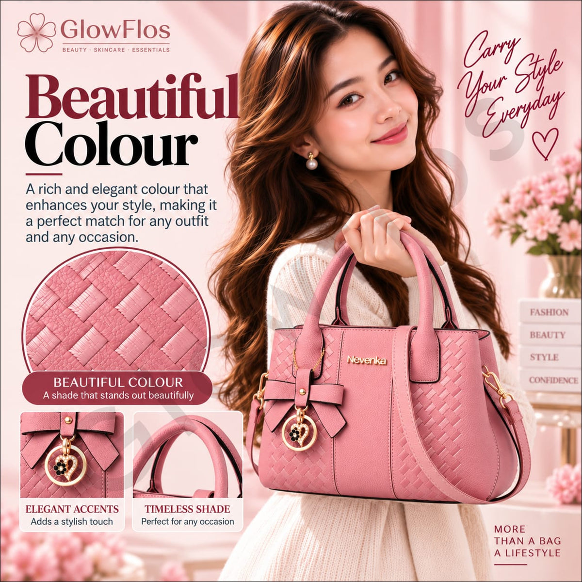 Nevenka Elegant Woven  Handbag