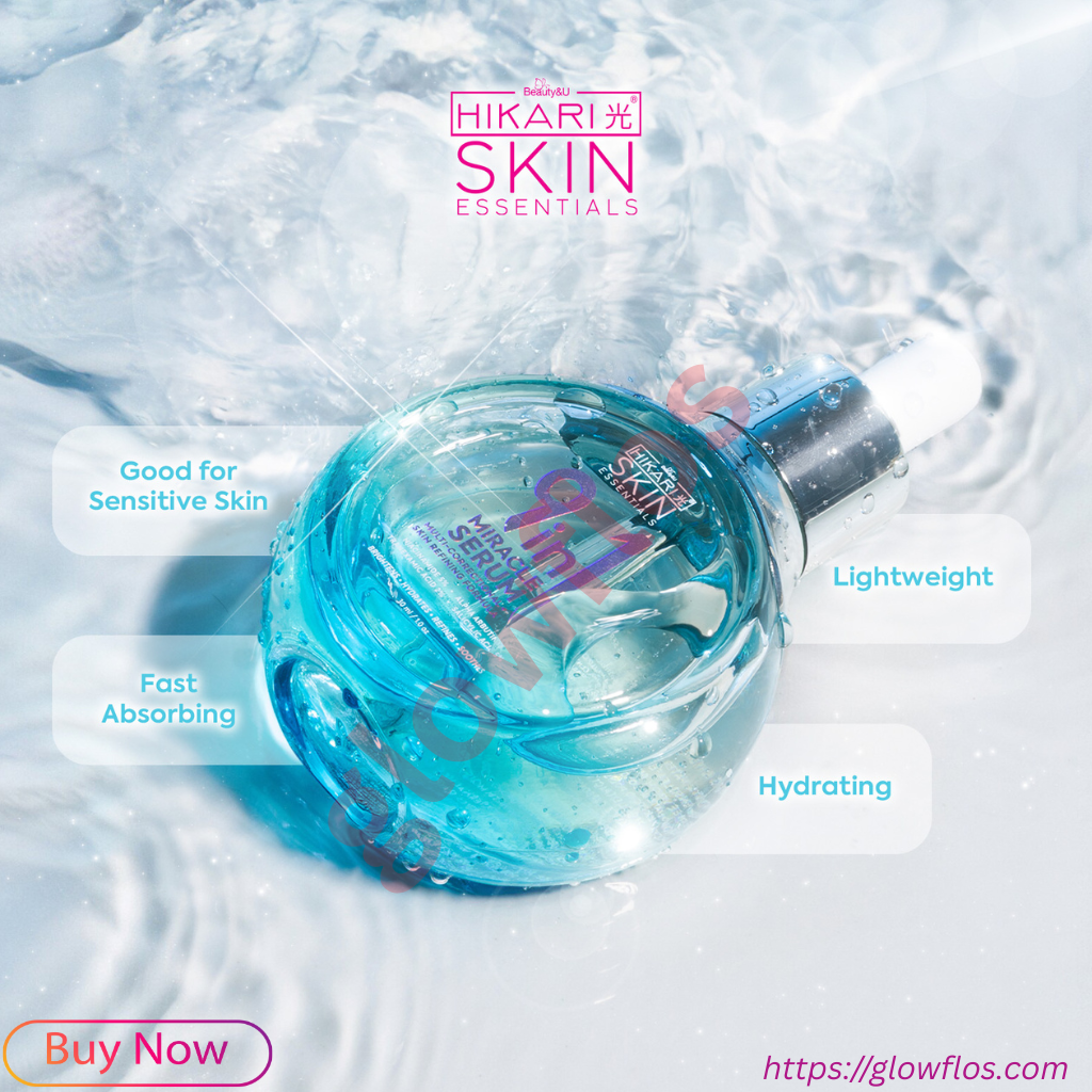 Hikari Skin Essential 9 IN 1 Miracle Serum for bright, smooth, and hydrated glowing skin