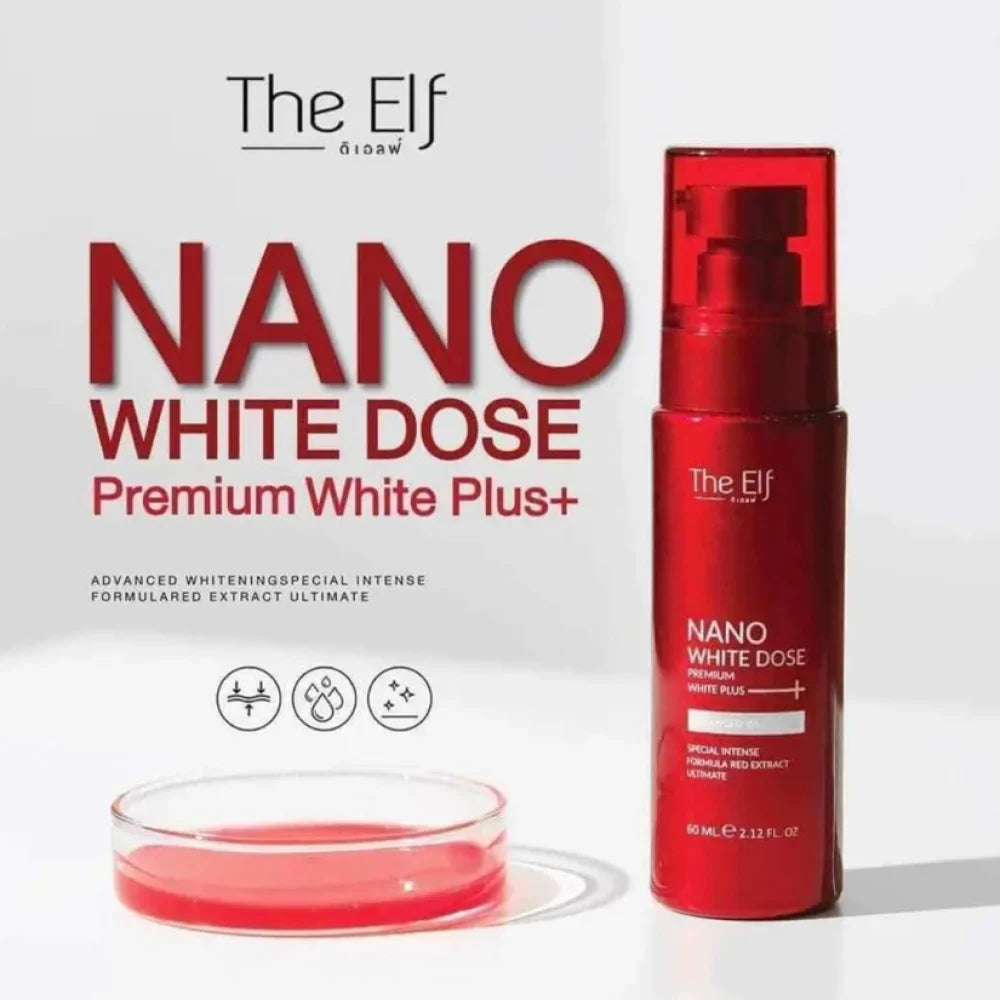The Elf Nano White Dose Premium White Plus – Advanced Whitening Body Serum (60ml)