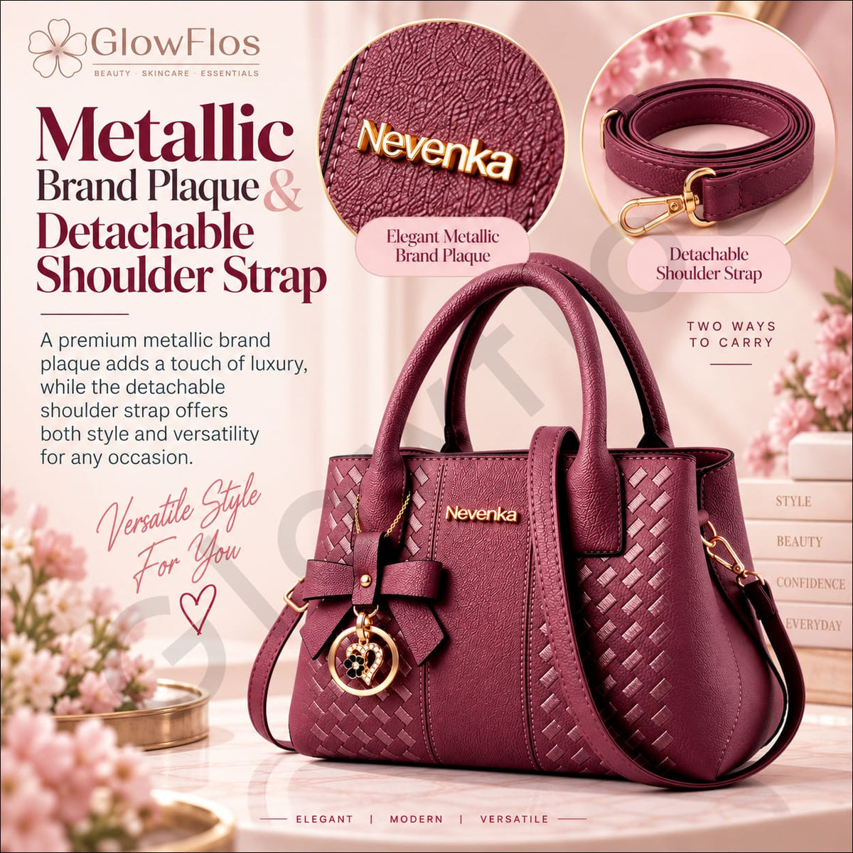 Nevenka Elegant Woven  Handbag