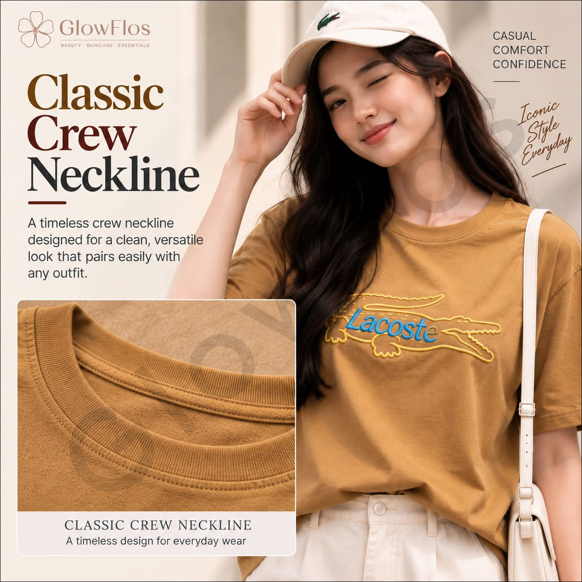 Lacoste Classic Logo Casual T-Shirt