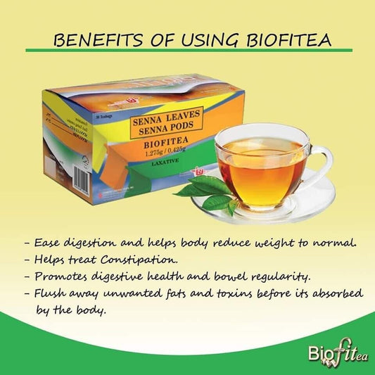 Biofit Tea herbal tea blend for daily wellness and refreshing taste