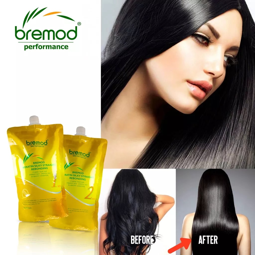 Bremod Keratin Silky Straight Rebonding 1 & 2