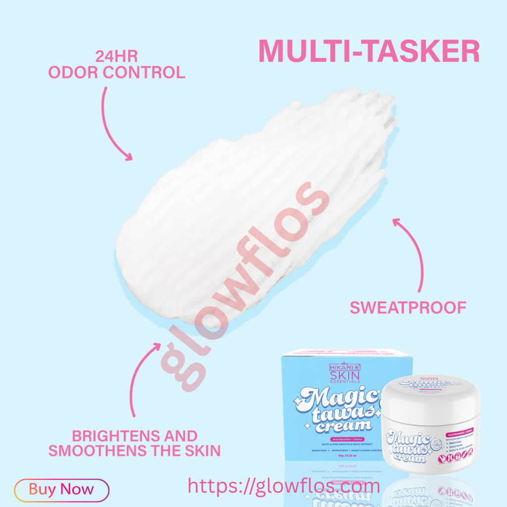 Hikari Magic Tawas Cream for fresh, smooth, and bright underarms