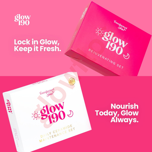 Authentic Honest Glow Glow190 Rejuvenating Set and Maintenance Set Skincare Bundle Combo with Kojic Soaps Toners Night Creams and SPF 50 Sunscreens for Full Cycle Acne Treatment Dark Spot Peeling and Lasting Glass Skin