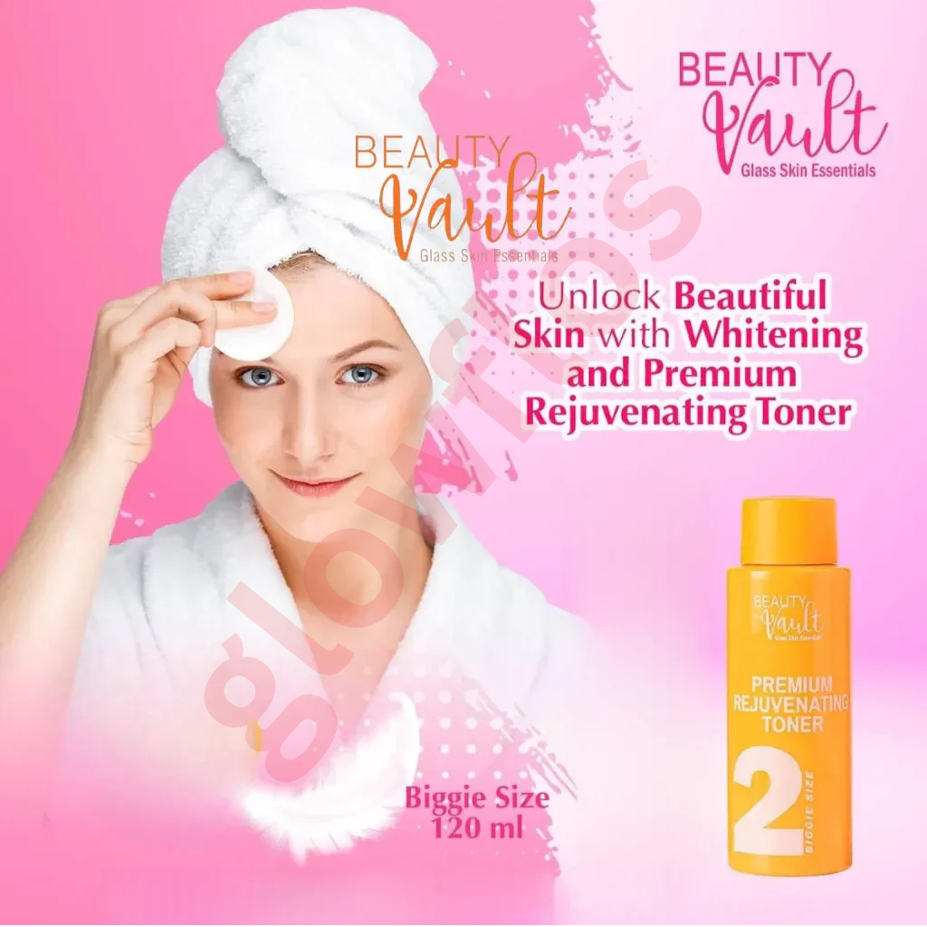 Beauty Vault Rejuvenating Toner Biggie Size facial toner for smoother, refreshed, and brighter-looking skin