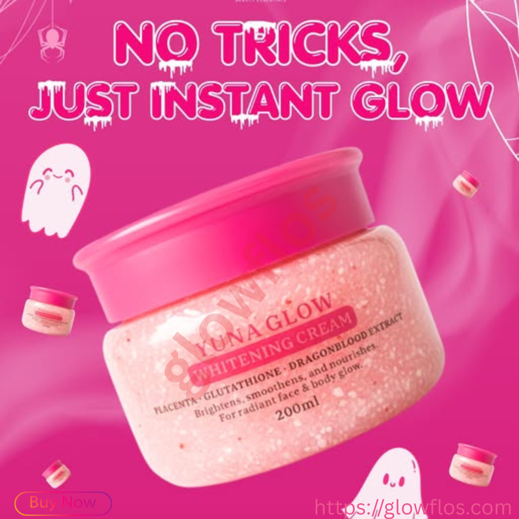 BMRS Yuna Glow Whitening Cream for bright, smooth, and glowing skin