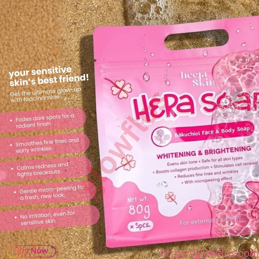 HerSkin Hera Soap for deep cleansing, brightening, and smooth glowing skin