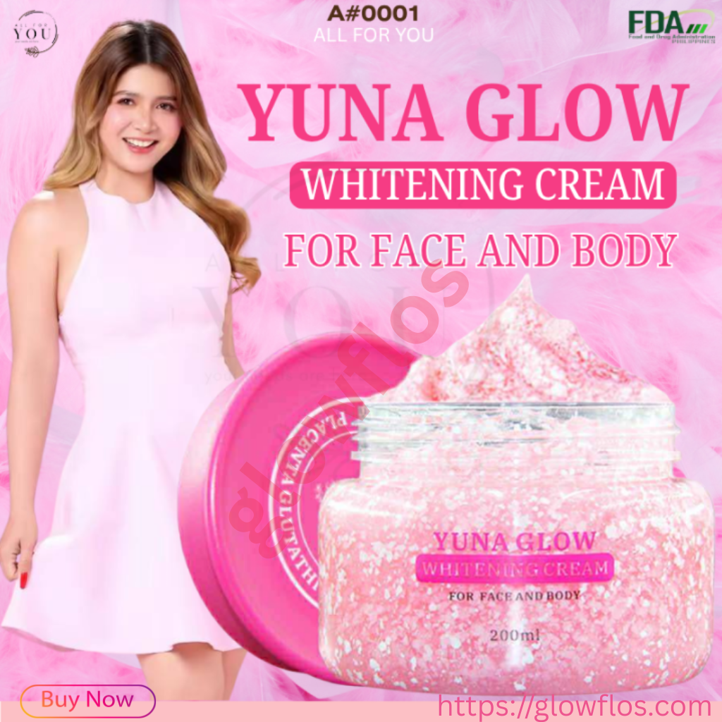 BMRS Yuna Glow Whitening Cream for bright, smooth, and glowing skin