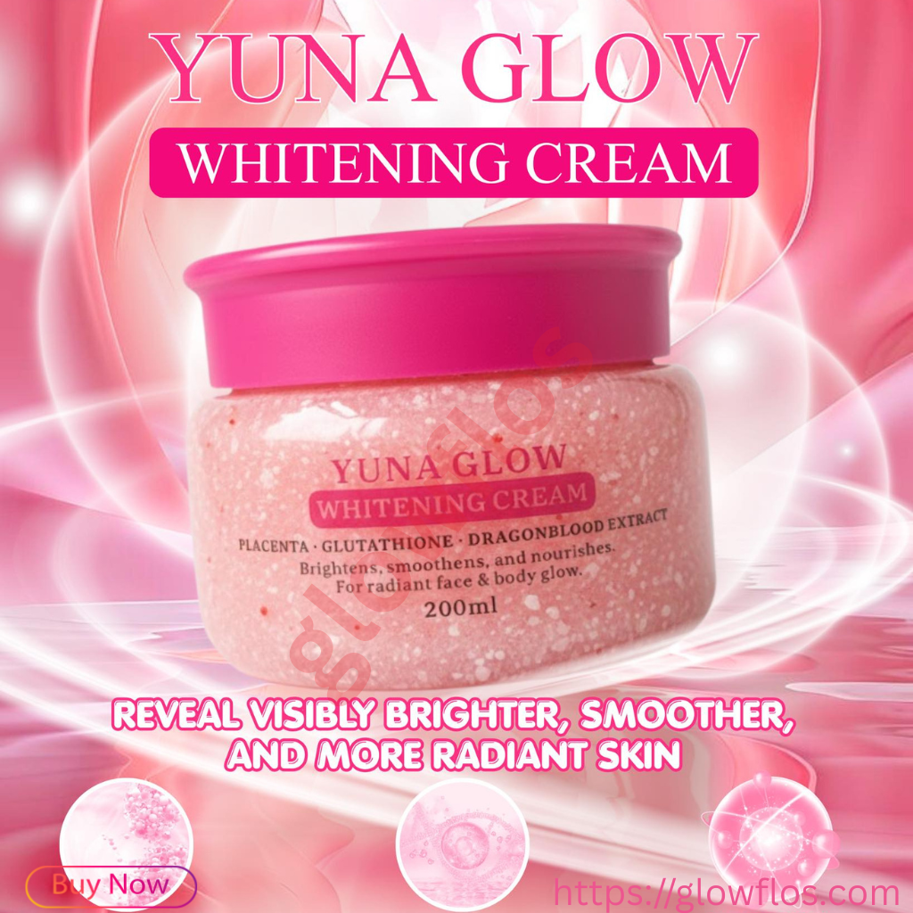 BMRS Yuna Glow Whitening Cream for bright, smooth, and glowing skin