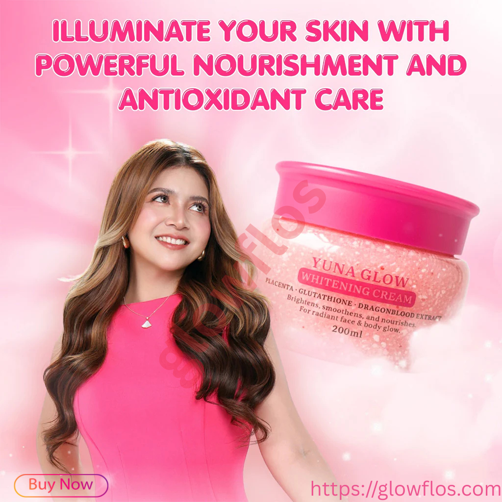 BMRS Yuna Glow Whitening Cream for bright, smooth, and glowing skin