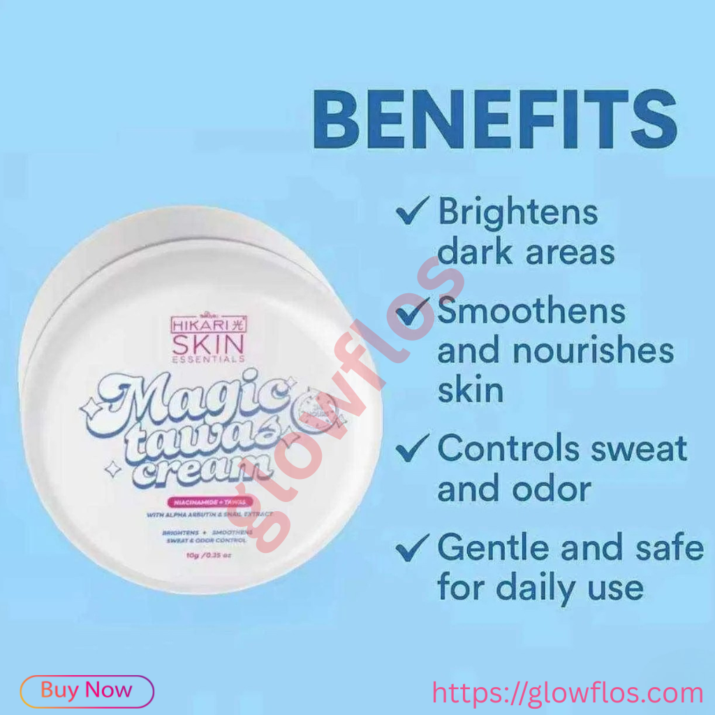 Hikari Magic Tawas Cream for fresh, smooth, and bright underarms