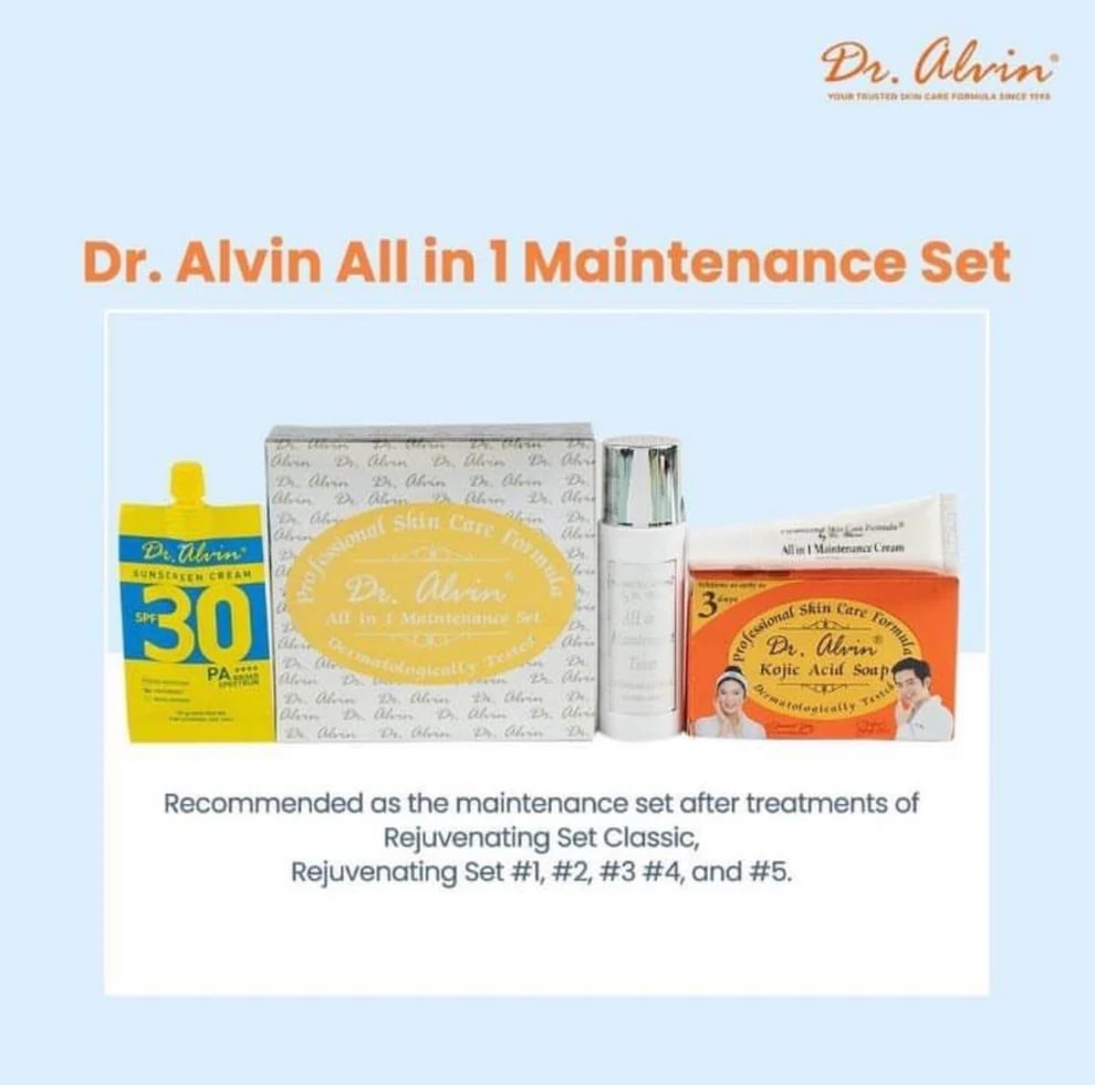 Dr Alvin Maintenance Set
