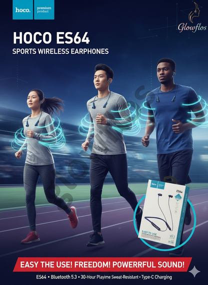 HOCO ES64 Neckband EarPhone With Bluetooth