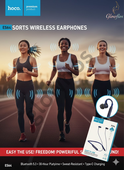HOCO ES64 Neckband EarPhone With Bluetooth