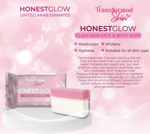 Honest glow Face & Body Soap