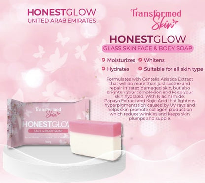 Honest glow Face & Body Soap