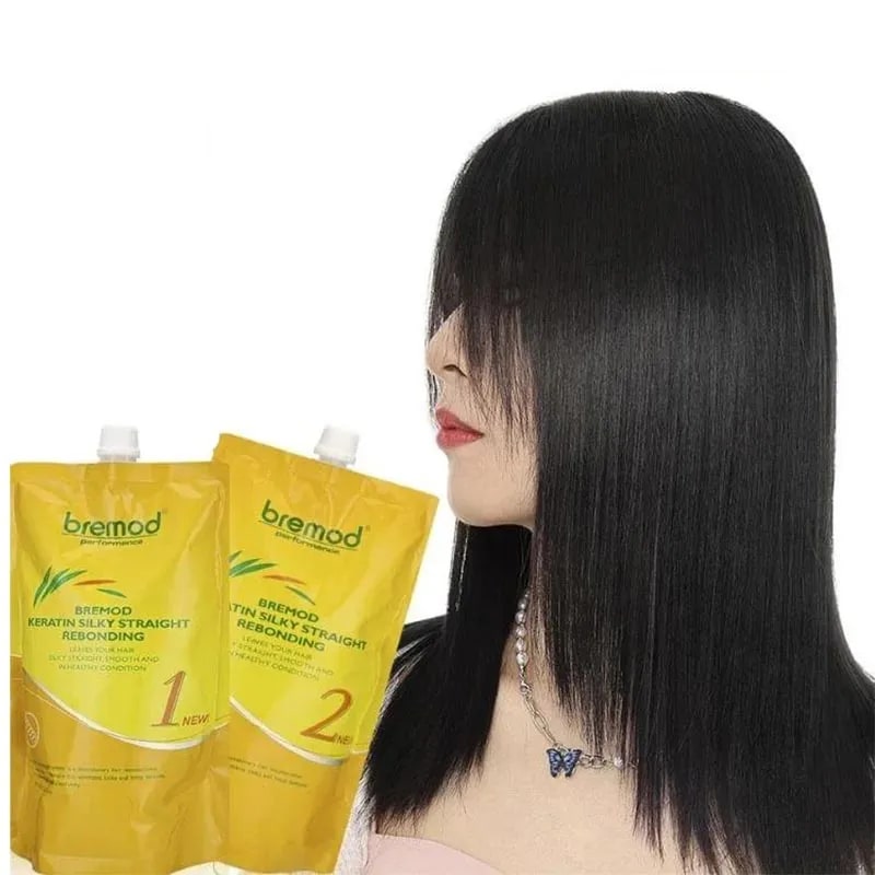 Bremod Keratin Silky Straight Rebonding 1 & 2