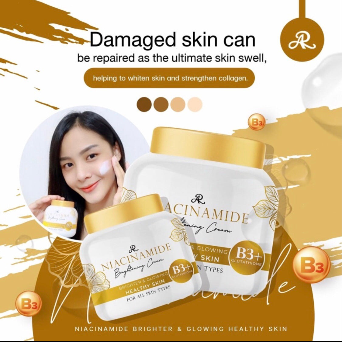 Ar Niacinamide Brightening Cream