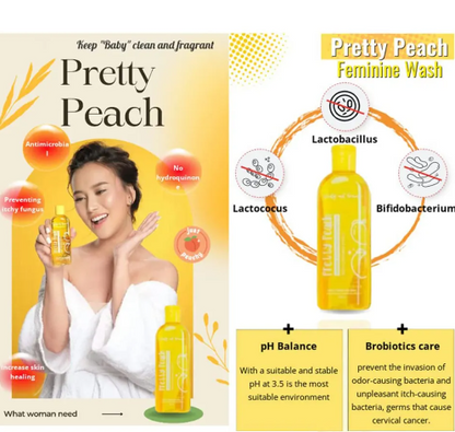 Pretty Peach Feminine wash