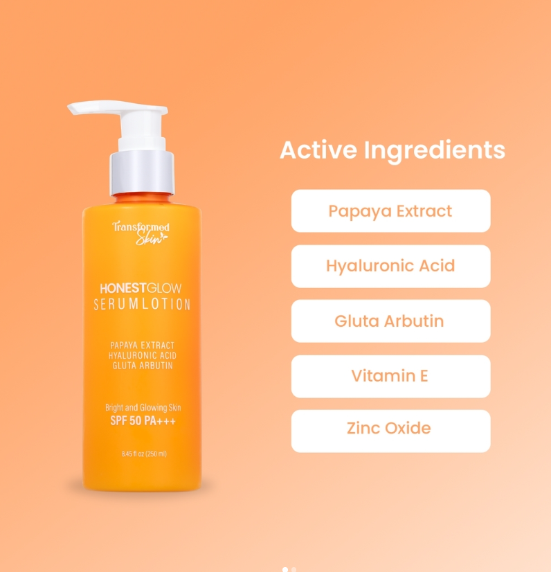 Honest glow Serum Lotion