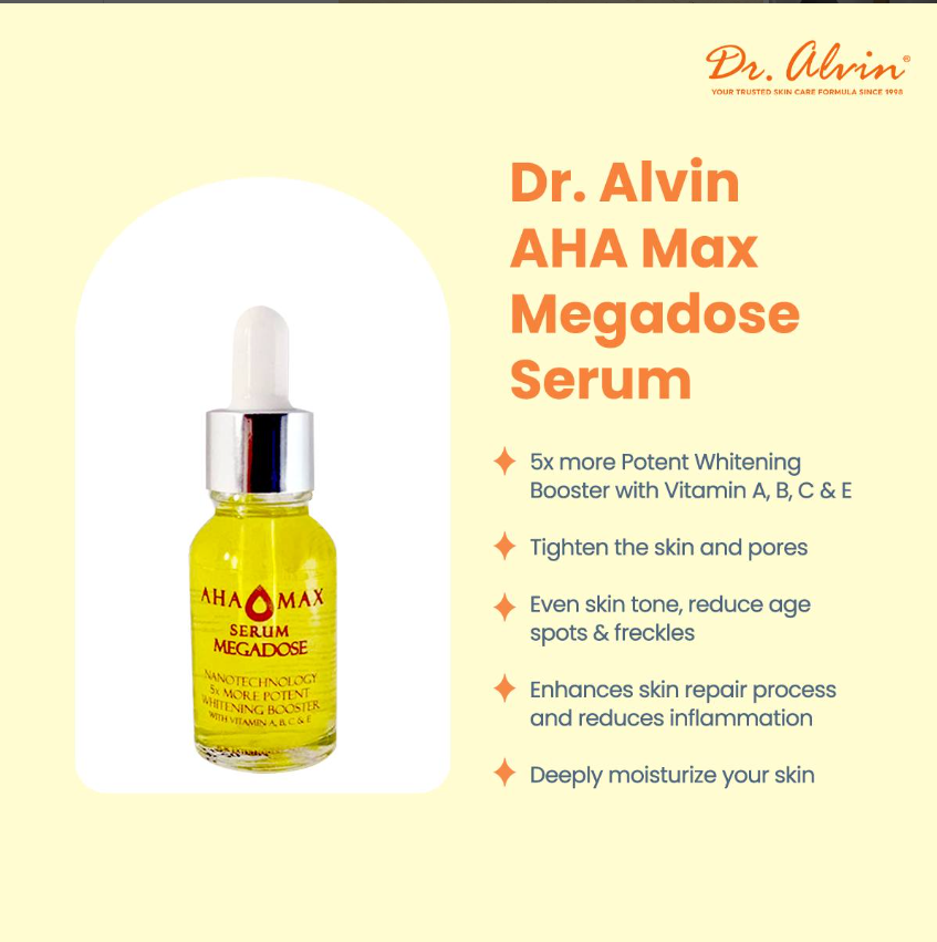 Dr. Alvin AHA MAX Megadose Serum