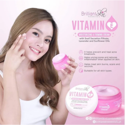 Brilliant Vitamin E Moisturising Cream for soft, hydrated, and glowing skin