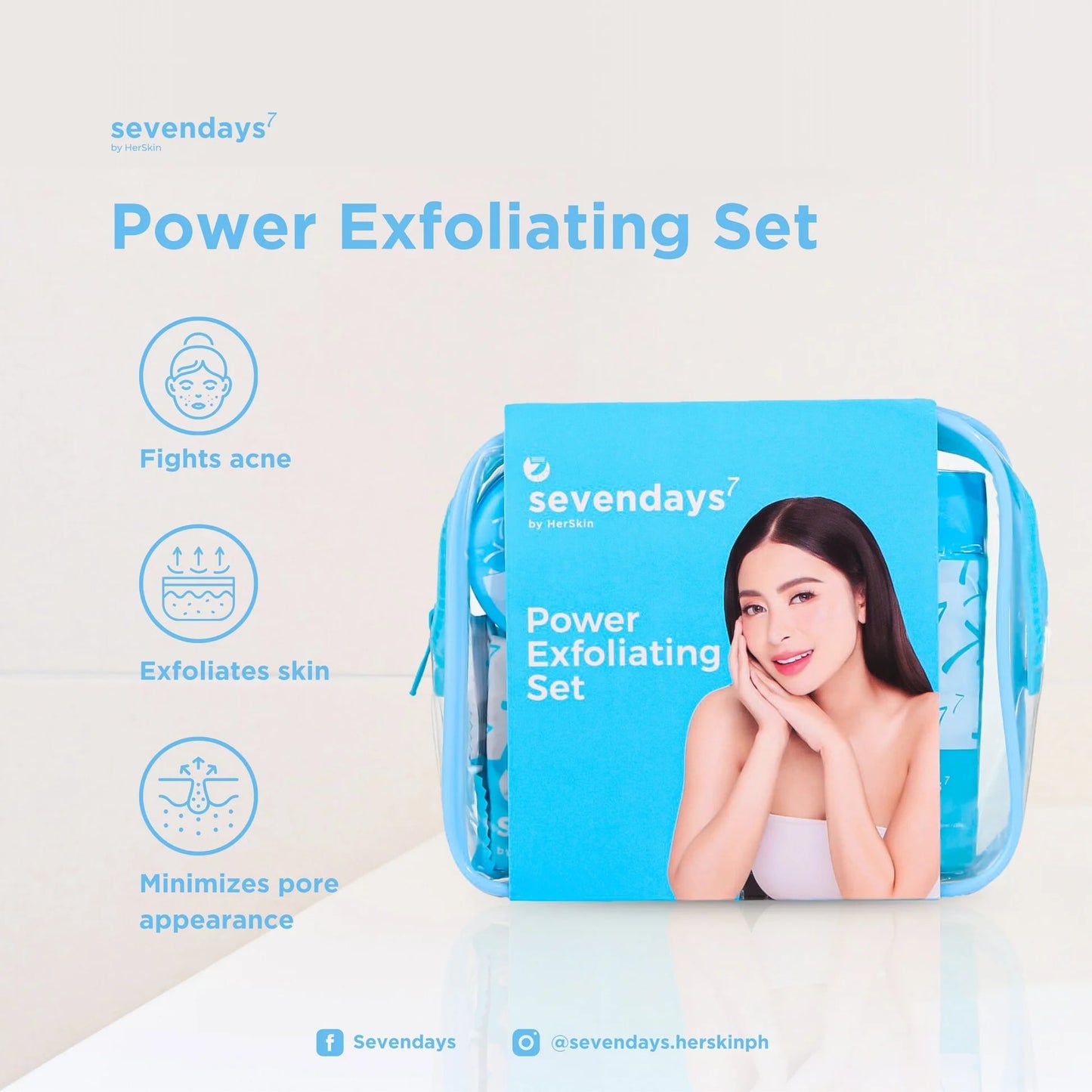 Seven days Power Exfoliating Set