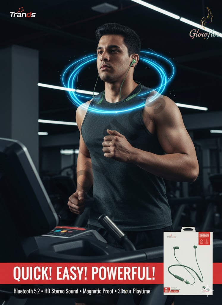 TRANDS TR-BT364 NECKBAND WIRELESS EARPHONE