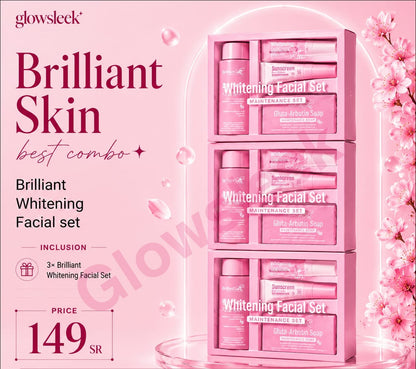 Brilliant Whitening Set Combo for bright, smooth, and radiant-looking skin