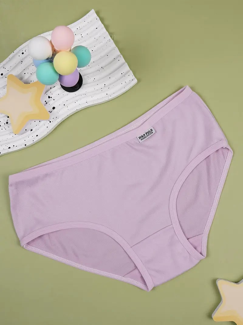 Solid Color Panties ,Daily Wear Panties 10 pcs