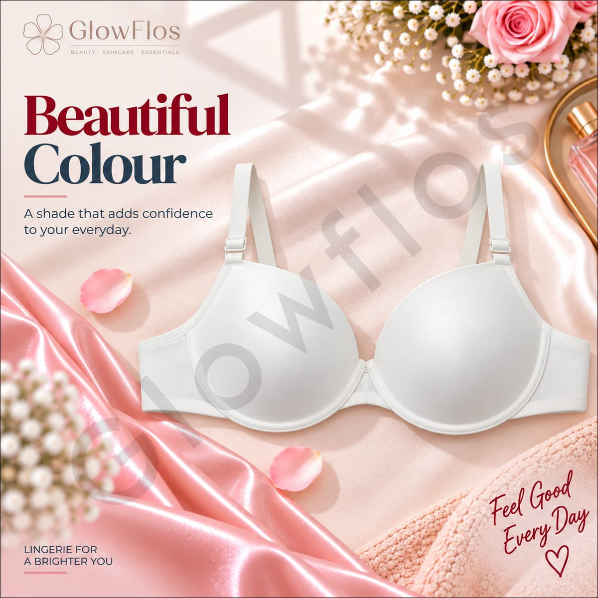 Elegant Lace Padded Bra