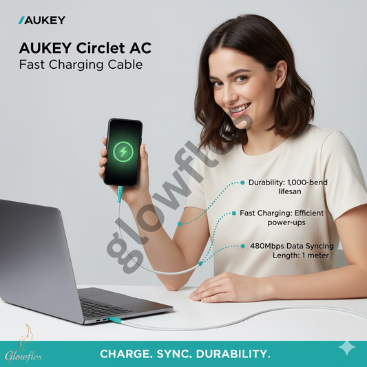 AUKEY Circlet AC 1M USB-A TO USB-C Cable