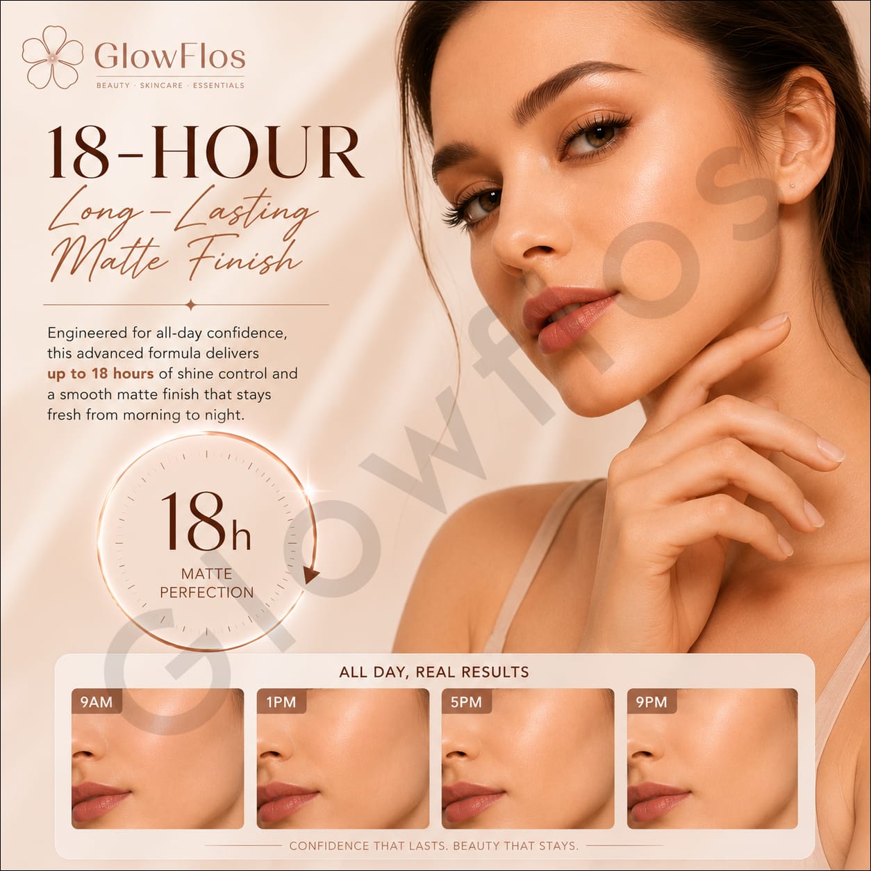 Catrice 18H HD Matte Powder Foundation – 020N