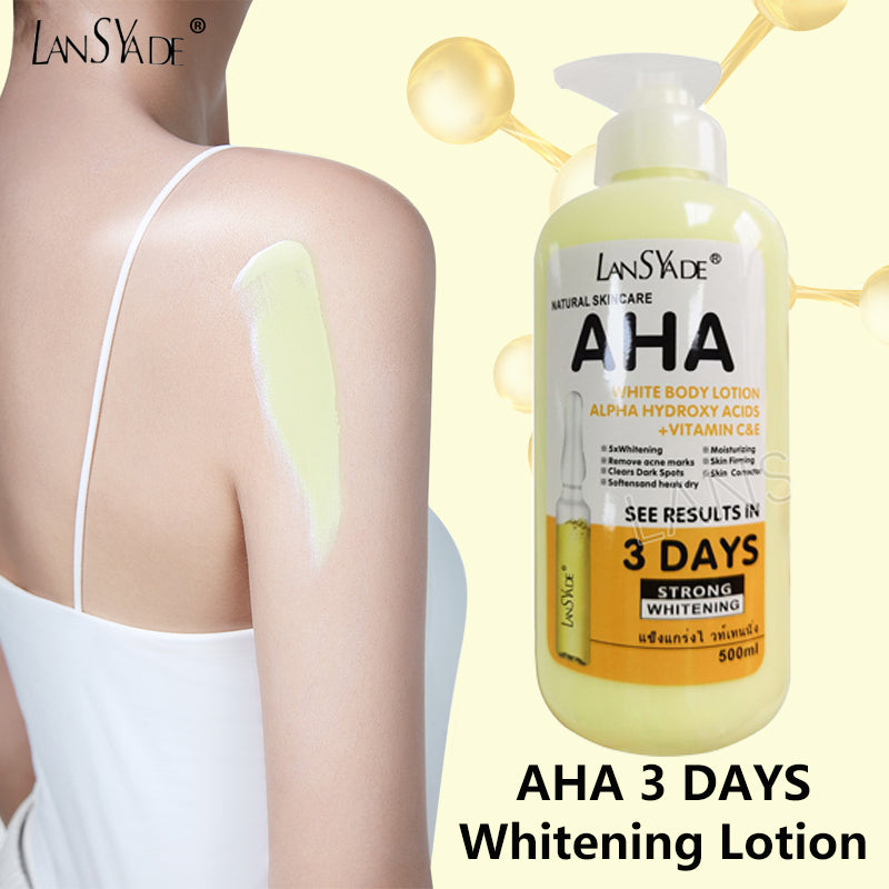 AHA White Body Lotion