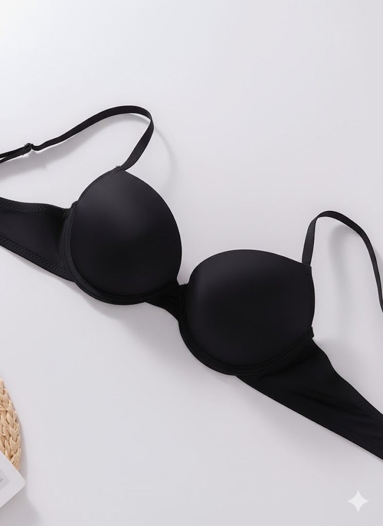 Seamless Floral Lace Underwire Bra