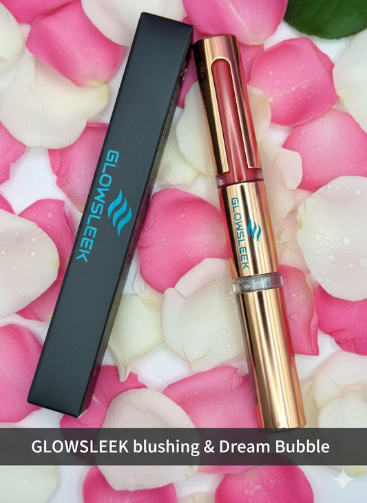 Liquid Matte Lipstick Double Side Blushing & Dream Bubble