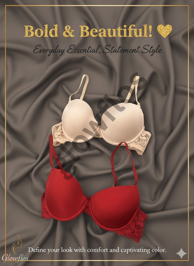 Seamless Floral Lace Underwire Bra