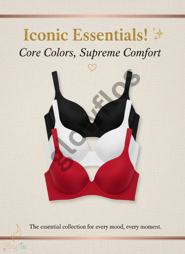 Seamless Floral Lace Underwire Bra