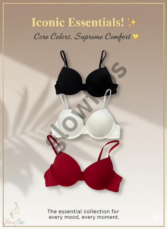 Seamless Floral Lace Underwire Bra