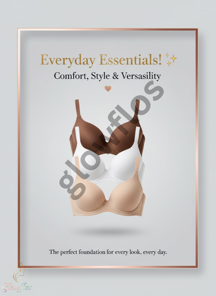 Seamless Floral Lace Underwire Bra