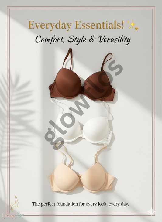 Seamless Floral Lace Underwire Bra