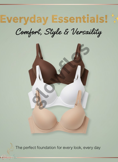 Seamless Floral Lace Underwire Bra